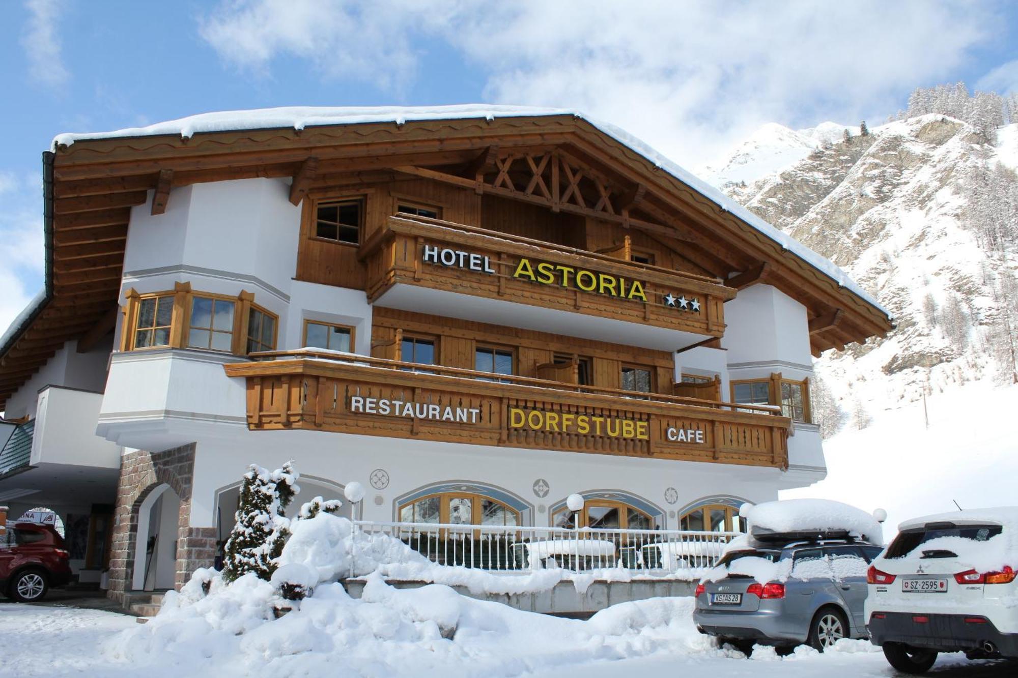 Hotel Astoria Samnaun Bagian luar foto